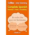 Collins Easy Learning Complete Spanish Grammar, Verbs And Vocabulary (3 Books In 1) [2nd Edition]: Trusted support for learni