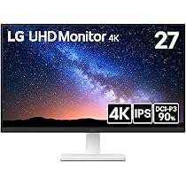 Amazon.co.jp: LG モニター ディスプレイ 27US500-W 27インチ/4K(3840