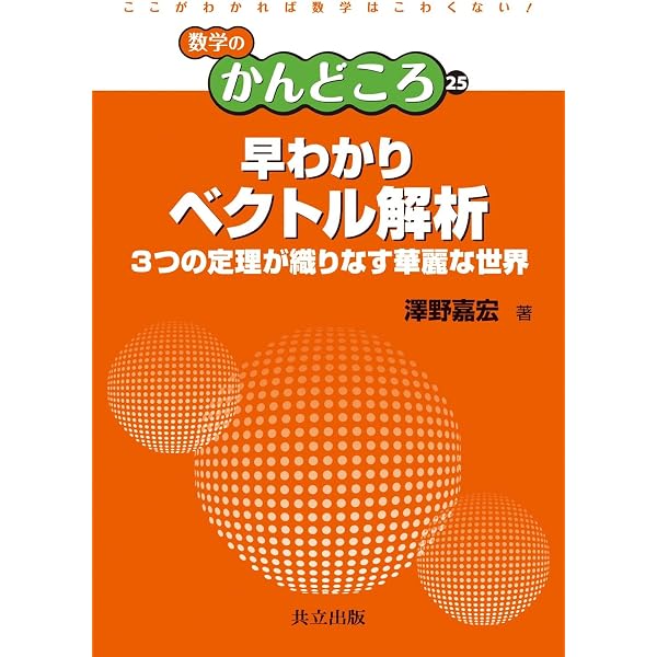 わかる! 使える! 楽しめる! ベクトル空間 (数学のかんどころ 24