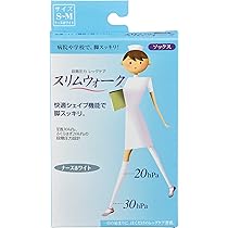 Amazon.co.jp: スリムウォーク 着圧ソックス ナース ホワイト S-M 着圧