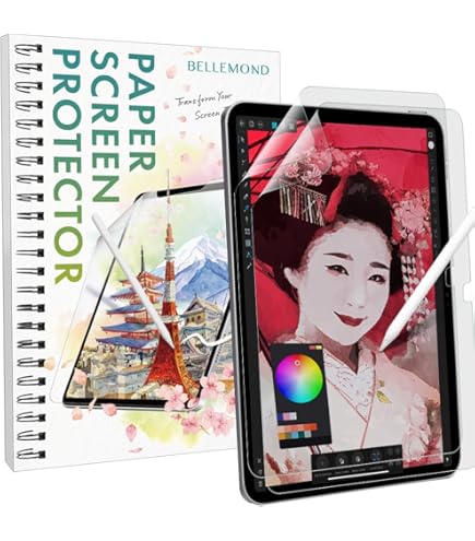 BELLEMOND | Magnetic Kent Paper Screen Protector For IPad Mini 7 (A17 Pro, 2024) & Mini 6 (2021) 8.3" | Removable & Reusable Matte Film | Reduces Pencil Tip Wear | 1PC - View #10