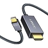 Mini DisplayPort→HDMI 変換 ケーブル iVANKY【フルHD1080P対応/2M】 Thunderbolt to HDMIケーブル, Surface Pro/Dock, Mac, MacBook Air/Pro, iMac, デ