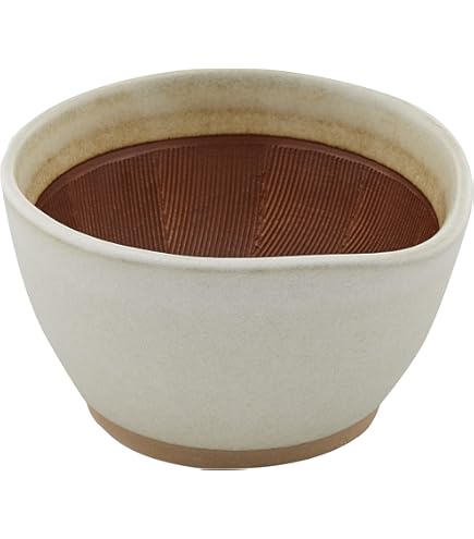 Amazon｜美濃焼 片口 すり鉢 クシ彫り 133764｜すり鉢・すりこぎ棒