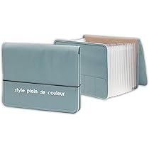 Amazon | [style plein de couleur] ジャバラファイル 【 A4 13