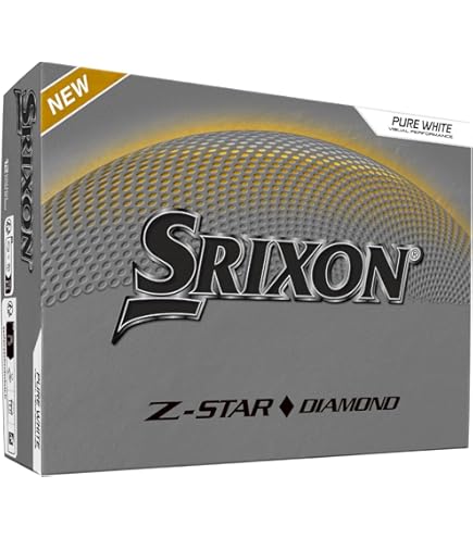 Srixon Z-STAR ダイヤ ホワイト ゴルフボール　２ダース スリクソン（SRIXON）（メンズ）ゴルフボール ゼットスター Z-STAR