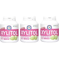 Amazon.co.jp: キシリトールガム ボトルタイプ90粒(マスカット) 【×3個