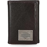 Amazon.co.jp: ハーレーダビッドソン メンズ 本革 アイコニック