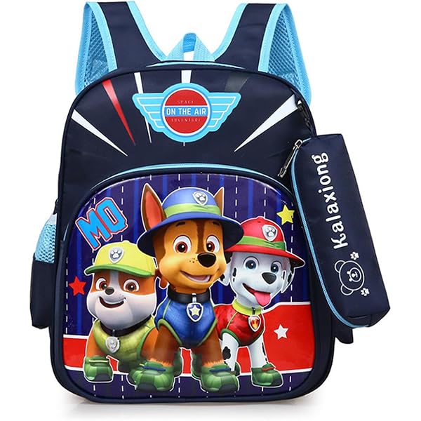 Amazon.co.jp: Ruz - Paw Patrol ラージスクールバックパック、パッド