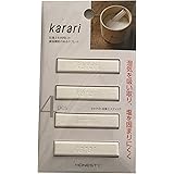 アネスティカンパニー Karari 珪藻土スティック4P ホワイト HO1811 6×1.5×0.8cm
