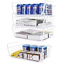 Amazon｜yazi 4個セット 吊り下げ収納ラック キッチン収納