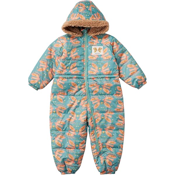 Amazon | [ムージョンジョン] 【子供服】 くま柄スノーコンビ・スキー