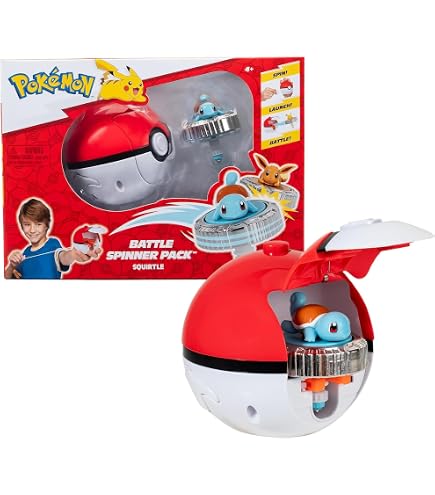 Jazwares Pokémon Battle Spinner Single Pack Eevee : Amazon.sg