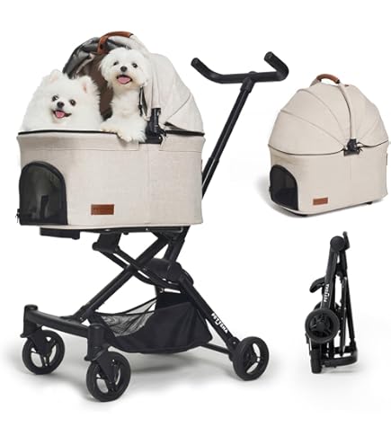 Amazon.co.jp: カインズ(CAINZ) 電車に乗せられるペットカート グレー