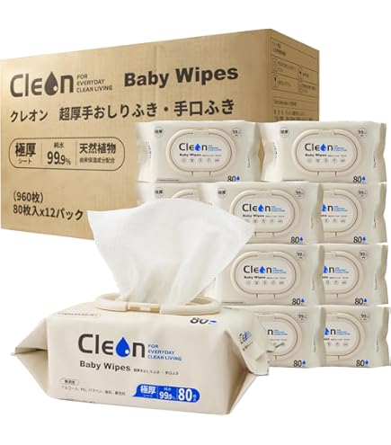 Amazon.co.jp: コストコ RICO 赤ちゃん用 おしりふき 無香料