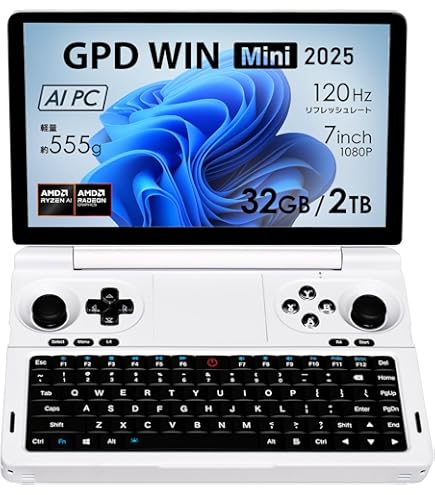 Amazon.co.jp: 【国内正規代理店品】GPD GPD WIN Mini (7840U) 32GB