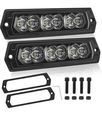 Dayspring Led Mount Flush Mount 12v Led Bumper Lights Bumper Lights Pair Of 5
