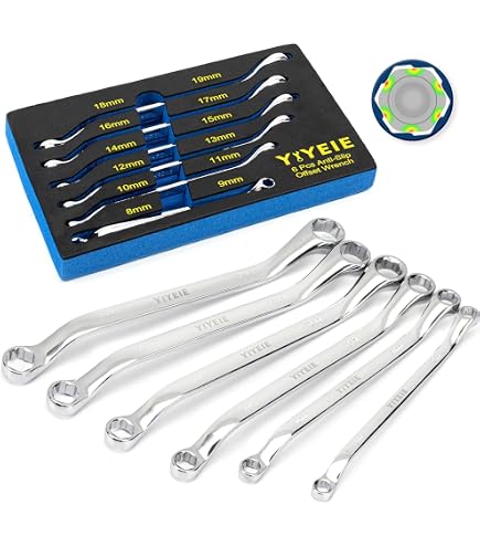 MichaelPro 18PC Oxide Bolt Extractor Offset Wrench And Socket Set– MVP Super Store