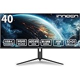 INNOCN 40インチワイドモニター WR40 PRO WQHD HDR600@144hzゲーミングモニター HDMI Display Port USB-C 90W Freesync 高さ調整 スピーカー内蔵 VESA (40インチ HDR600)