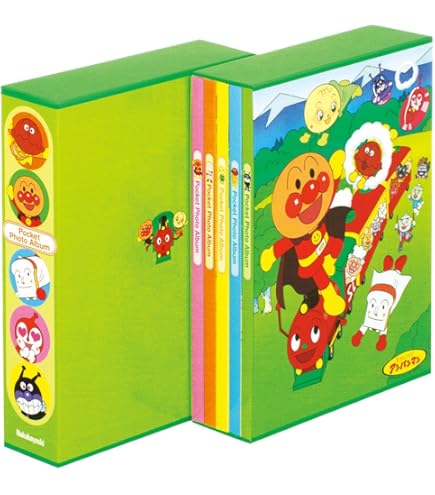 Amazon.co.jp: ナカバヤシ ポケットアルバム5冊ボックス