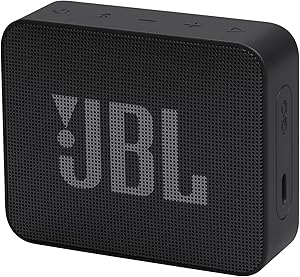 JBL GO Essential 2 ポータブルスピーカー ワイヤレス コンパクト IP67 防水 防塵 USB Type-C お風呂 (ブラック)