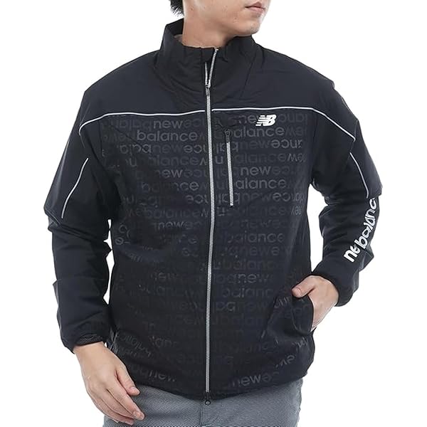Amazon | [ニューバランス] ゴルフ [メンズ] 撥水 ジップ中綿ブルゾン