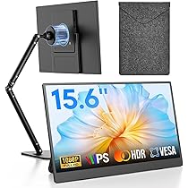 Amazon.co.jp: 【2026モデル】モバイルモニター Omiodo 15.6インチ