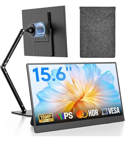 Amazon.co.jp: Ingnok モバイルモニター 15.6インチ 100%sRGB A+
