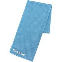Coolcore(クールコア) 冷感メカニズム スポーツタオル スカイ 30cm×110cm
