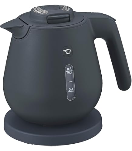 Amazon | タイガー魔法瓶 PCM-A081-AS 電気ケトル 5SAFE+ 0.8L