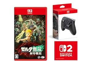 ゼルダ無双 封印戦記 -Switch2 +【任天堂純正品】Nintendo Switch 2 Proコントローラー 【Amazon.co.jp限定】特典 Nintendo Switch 2 ロゴデザイン マイクロファイバークロス 同梱