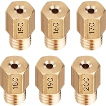 Amazon | Jetsetmoto パイロットジェット ミクニ/小 #12.5#15#17.5#20