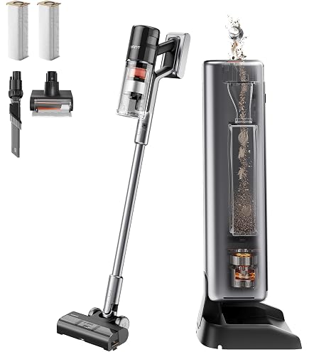 Amazon.co.jp: 【デュアルモーター自動ゴミ収集】Uwant V600 掃除機