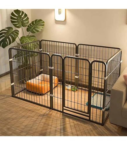 Amazon | CHERIA ペットサークル ペットケージ ペットフェンス 犬用