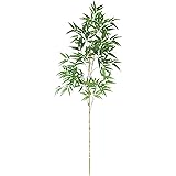 山久 造花 七夕飾り 笹 約180cm シルクフラワーの笹竹 特大サイズ 竹皮つき 3分割 七夕 CT触媒加工済 お盆に 竹 笹の葉