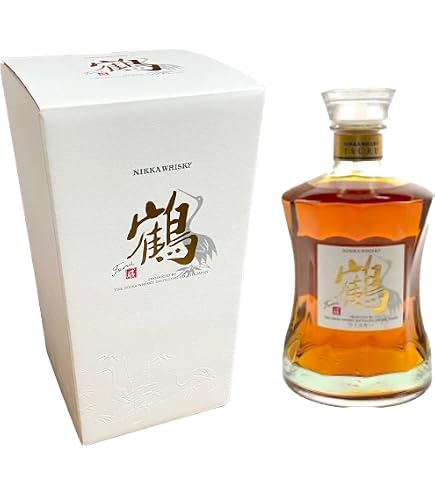 Amazon.co.jp: NIKKA ニッカ 鶴 ミニボトル 白 陶器50ml 43% 国産 