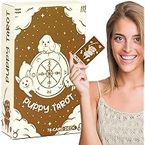 Amazon.co.jp: FmtwPhn 78 子犬のタロットデッキ、タロット