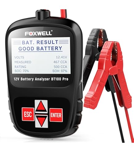 Amazon.co.jp: FOXWELL NT630 Plus OBD2スキャナー ABSとSRS付き ABS