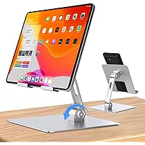 Amazon.co.jp: 【2024年改良/最強の安定感】タブレットスタンド スマホ