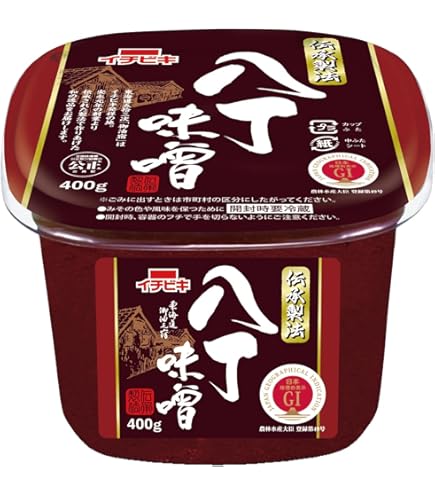 Amazon.co.jp: イチビキ 厳選国産生赤だし 400g : 食品・飲料・お酒