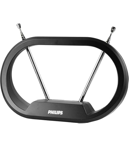 Antenna TV Interna Philips DVB-T - Amplificazione 36dB, Con Riduzione Rumore - Foto 3