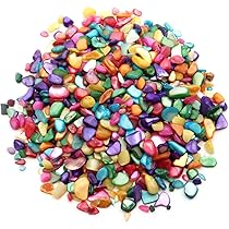 Amazon.co.jp: フローライト さざれ 中粒 100g マルチカラー 天然石