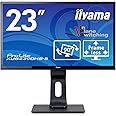iiyama モニター ディスプレイ 23インチ フルHD AH-IPS方式 高さ調整 フレームレス HDMI DVI-D D-Sub 全ケーブル付 3年保証 国内サポート XUB2390HS-B5