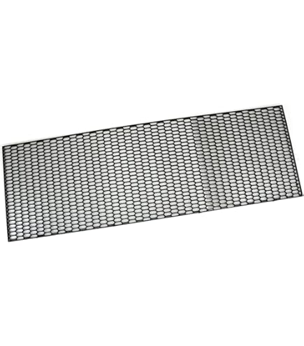 Amazon | ABS樹脂 ハニカム メッシュ ネット 黒 1200mm×400mm/ グリル