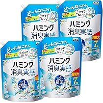 Amazon | ハミング 【ケース販売】消臭実感 柔軟剤 つめこみ洗い