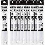 ぺんてる ボールペン替芯 エナージェル 0.5mm XLRN5-A 黒 10本