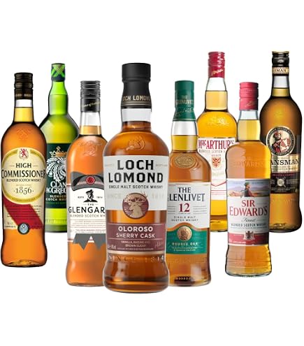 Amazon.co.jp: ウイスキー セット 世界のウイスキー9本セット 飲み比べ