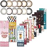 明日花キララ カラコン フルーリー ワンデー モカダークブラウン Flurry colors【PWR】±0.00 10枚入り