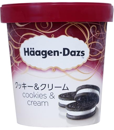 Amazon.co.jp: [アイス] ハーゲンダッツ パイント クッキー＆クリーム