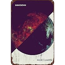 Amazon.co.jp: Shinedown Planet Zero ビンテージ メタルサイン