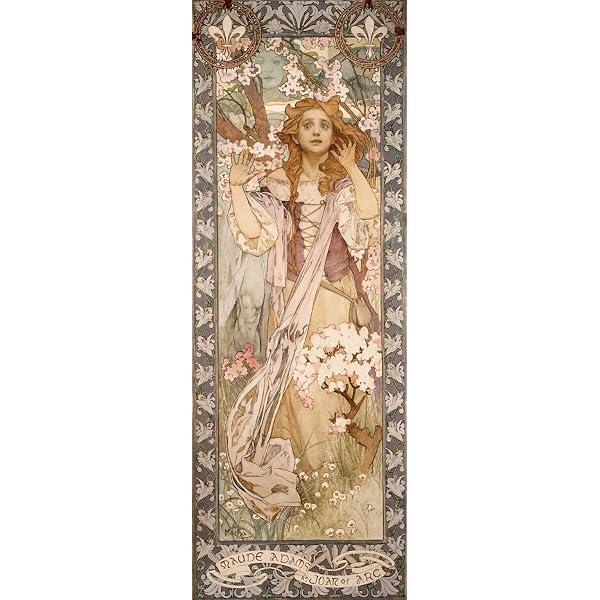 Amazon.co.jp: アルフォンス・ミュシャ ジスモンダ 1894年 サラ 